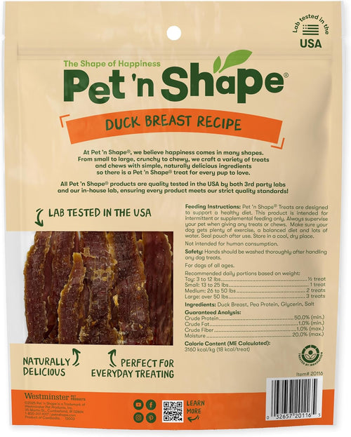 Duck Breast Jerky Dog Treats - 16 Ounce